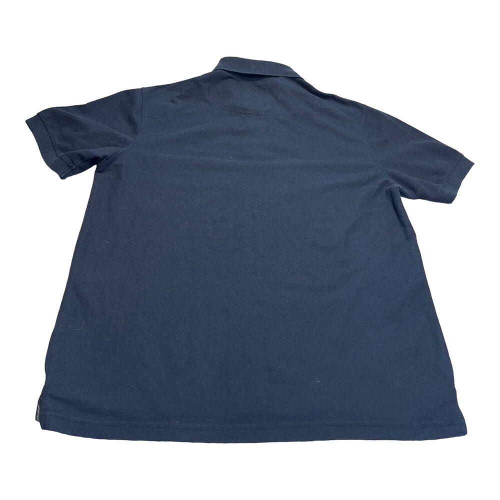 Beverly Hills Polo Shirt Mens Large Blue Cotton Modern Fit Short Sleeve Collared - Picture 2 of 8